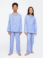 Kids Recycled Flannel PJ Set