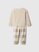 babyGap Recycled Brannan Bear PJ Set