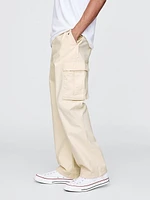 Herringbone Utility Cargo Pants