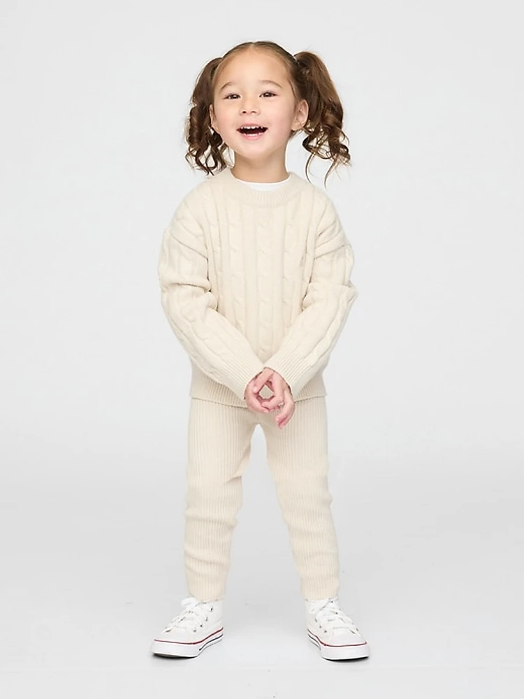 babyGap CashSoft Rib Sweater Leggings