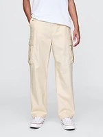 Herringbone Utility Cargo Pants