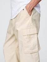 Herringbone Utility Cargo Pants