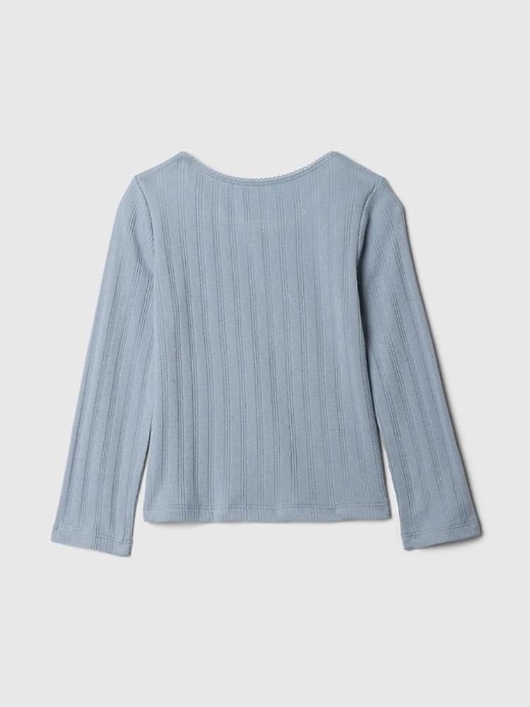 Baby & Toddler Pointelle T-Shirt