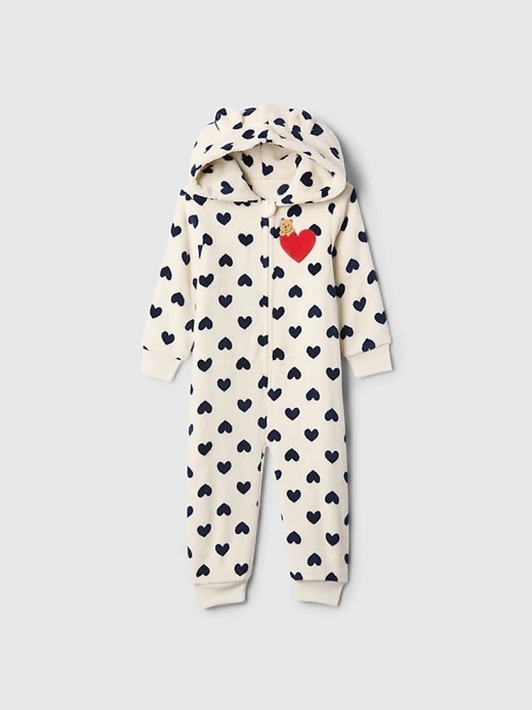 babyGap Recycled Sherpa Bear One-Piece