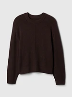 CashSoft Slouchy Seam Sweater