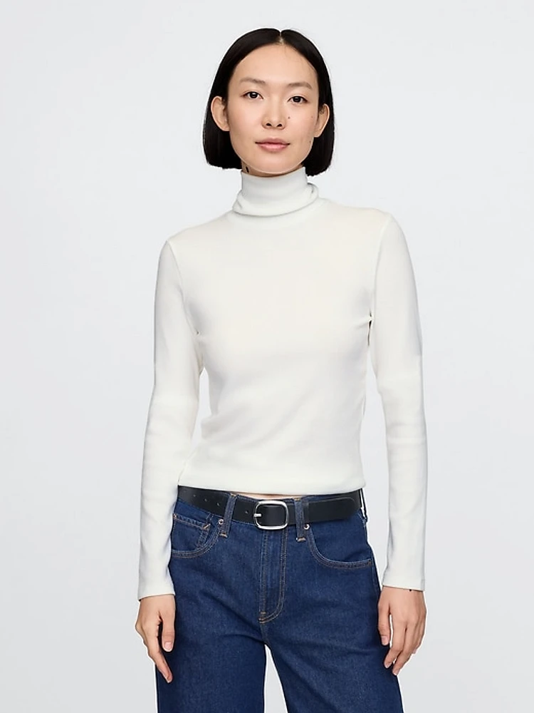 Modern Rib Turtleneck