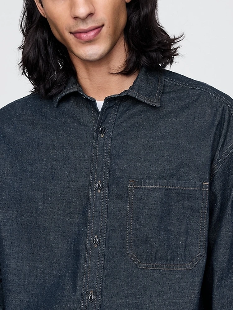 Denim Big Shirt