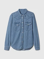 Denim Western Shirt