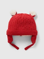 Baby CashSoft Sherpa-Lined Beanie