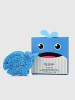 Spongelle Foaming Sponge Sea Animals Body Wash Infused Buffers Assorted Pack of 3