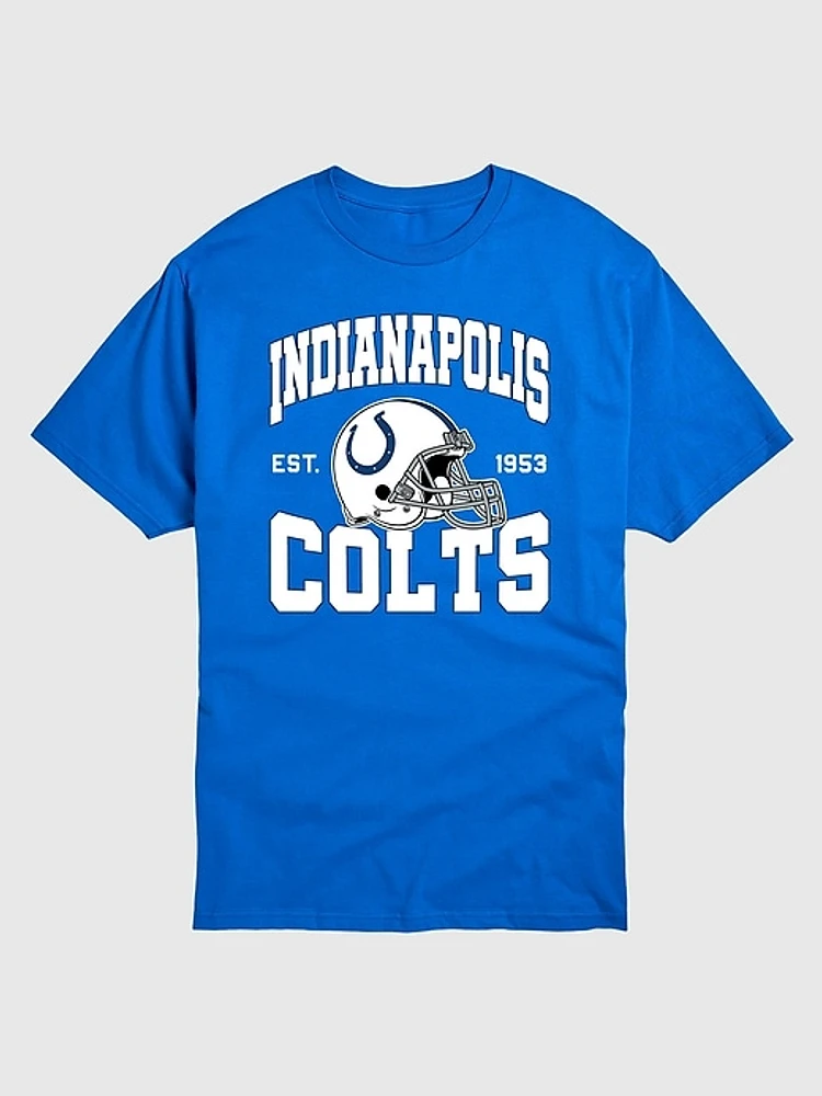 NFL Indianapolis Colts Helmet Graphic Tee