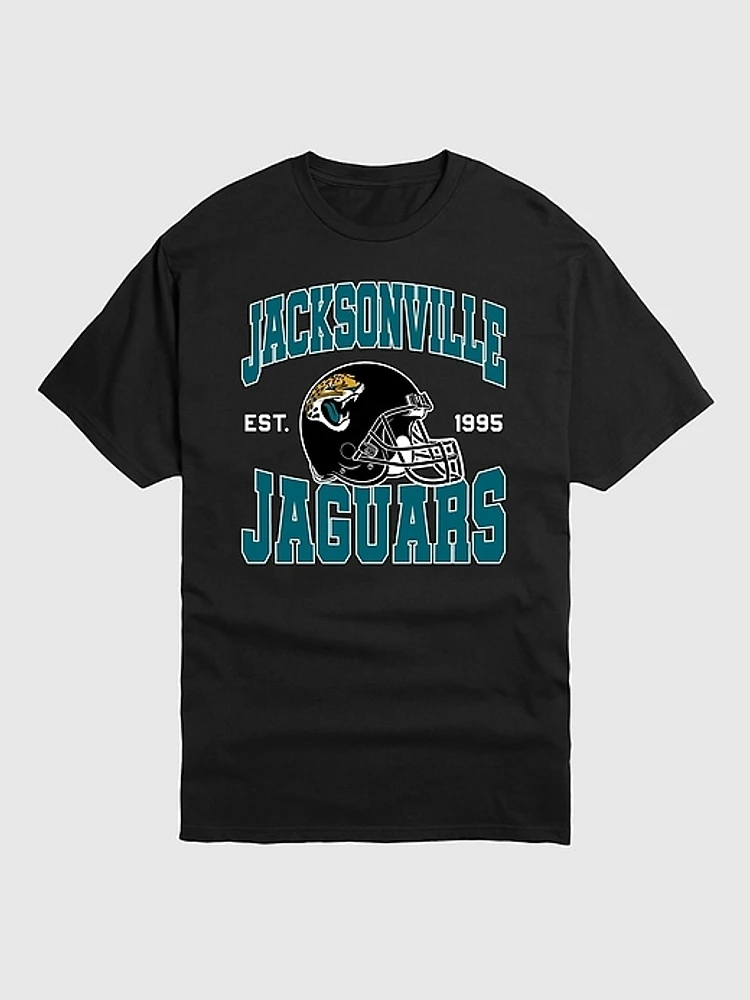 NFL Jacksonville Jaguars Helmet Graphic Tee