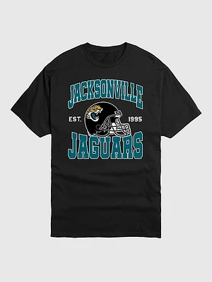 NFL Jacksonville Jaguars Helmet Graphic Tee