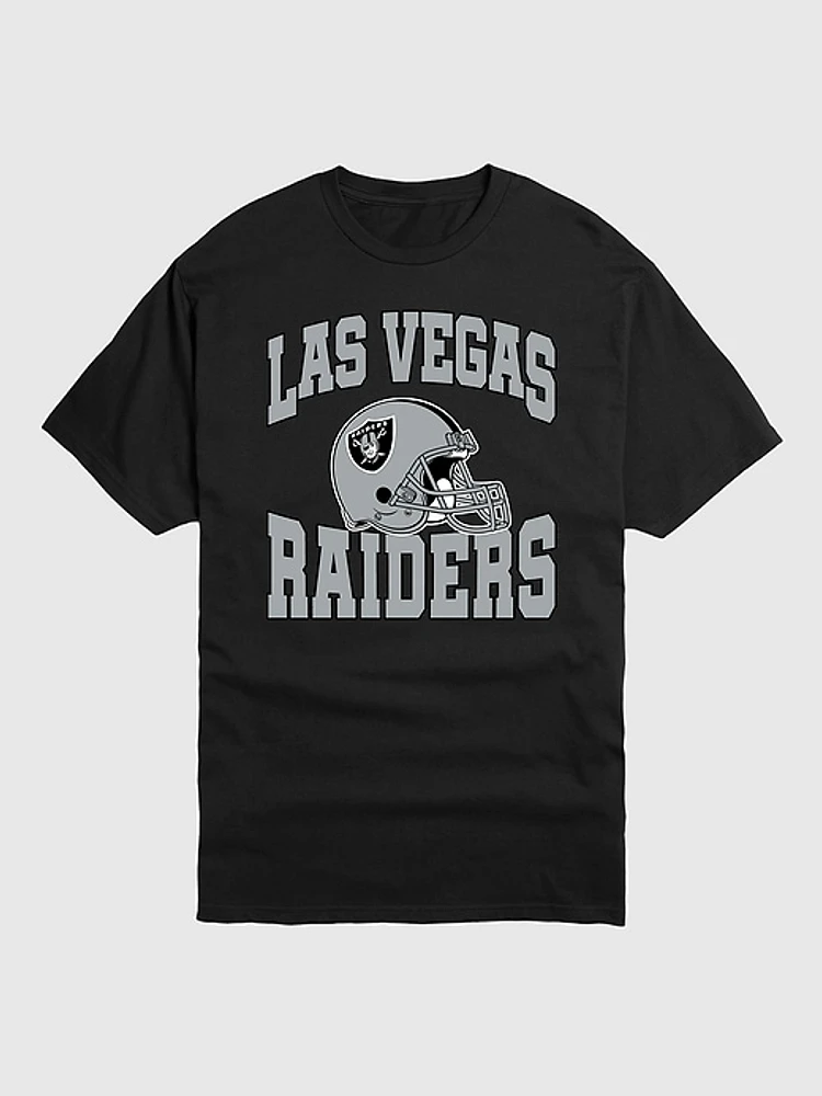 NFL Las Vegas Raiders Helmet Graphic Tee