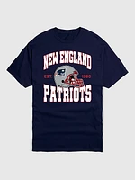 NFL New England Patriots Helmet Graphic Tee