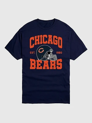 NFL Chicago Bears Helmet Graphic Tee