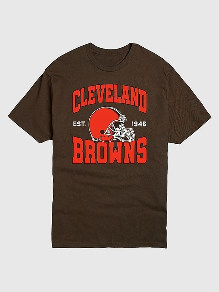 NFL Cleveland Browns Helmet Graphic Tee