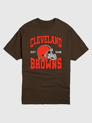 NFL Cleveland Browns Helmet Graphic Tee