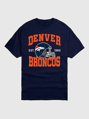 NFL Denver Broncos Helmet Graphic Tee