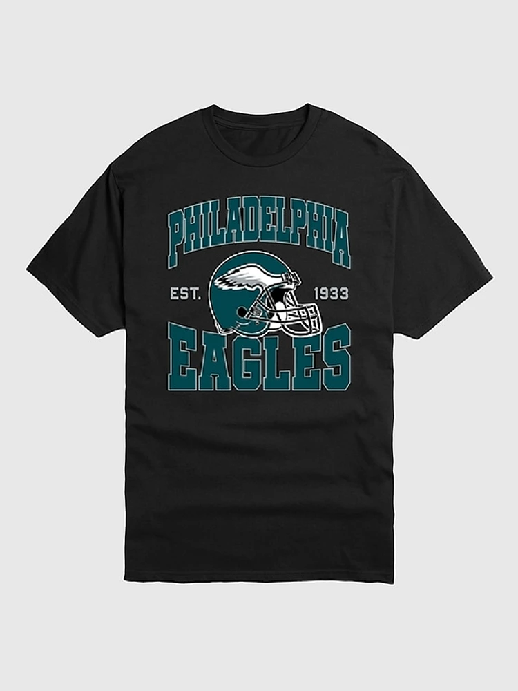 NFL Philadelphia Eagles Helmet Graphic Tee