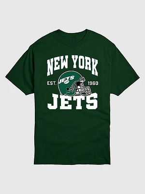 NFL New York Jets Helmet Graphic Tee