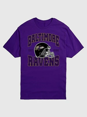 NFL Baltimore Ravens Helmet Graphic Tee