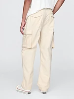 Herringbone Utility Cargo Pants