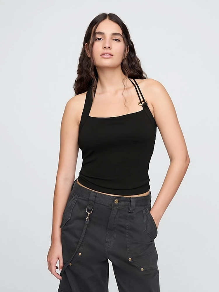 Gap × Cult Gaia Chain Cropped Tank