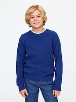 CashSoft Rib Crewneck Sweater