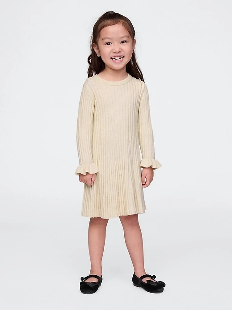 Baby & Toddler CashSoft Rib Sweater Dress