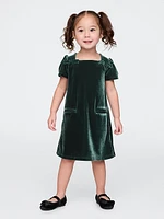 babyGap Velour Bow Shift Dress