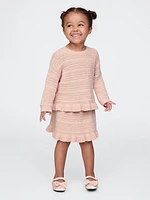 babyGap Ruffle Sweater Skirt Set