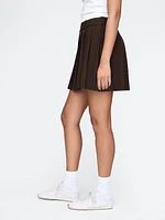 Pleated Mini Skort