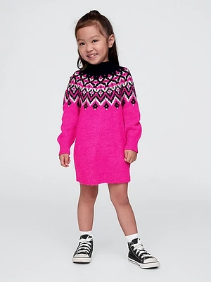 Baby & Toddler Fair Isle Sweater Dress