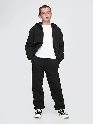 Kids Vintage Soft Sherpa-Lined Joggers