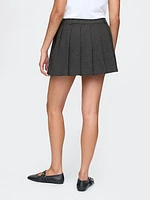 Pleated Mini Skort