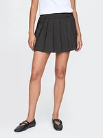 Pleated Mini Skort