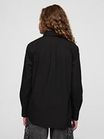 Kids Organic Cotton Poplin Shirt
