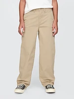 Kids Cozy Baggy Modern Khakis