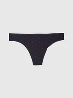 Organic Stretch Cotton Thong