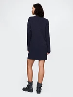 CashSoft Cable-Knit Mini Sweater Dress