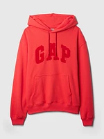 Oversized Chenille Logo Hoodie