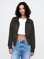 French Terry Bomber Jacket