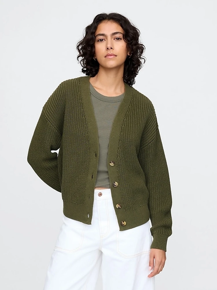 V-Neck Cardigan