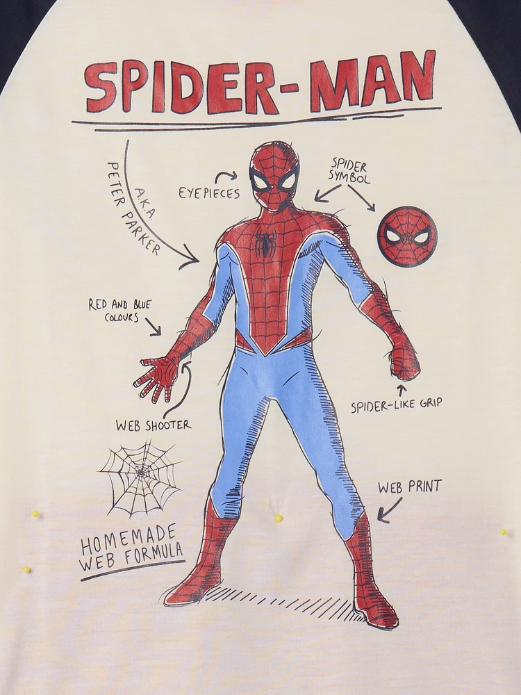 Kids Marvel Spider-Man Recycled PJ Set