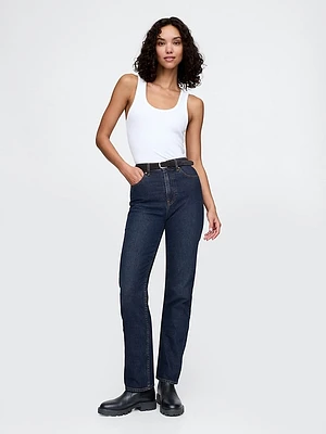 Curvy High Rise '90s Straight Jeans