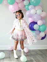 Sweet Wink Pink Confetti Tutu