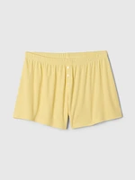 Mini Rib PJ Shorts