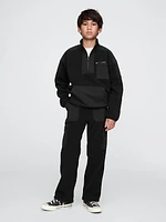 Kids Sherpa Half-Zip Pullover