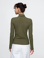 Modern Rib Turtleneck